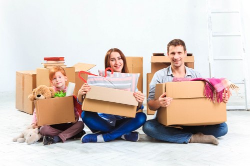 Organized packing supplies used by packing services in Tootingbec