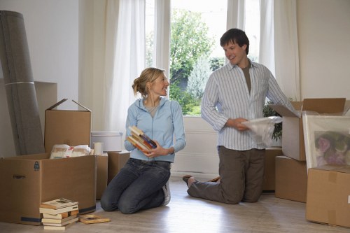 Packing household items securely for house removals in Tootingbec